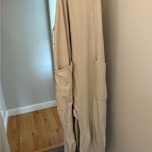 FP Movement by Free People Cream Jumpsuit